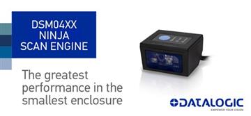 New Datalogic DSM04XX fixed scan module: Big performance in a Small package